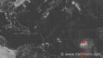 Area of low pressure in the central Atlantic could become Tropical Storm Dolly