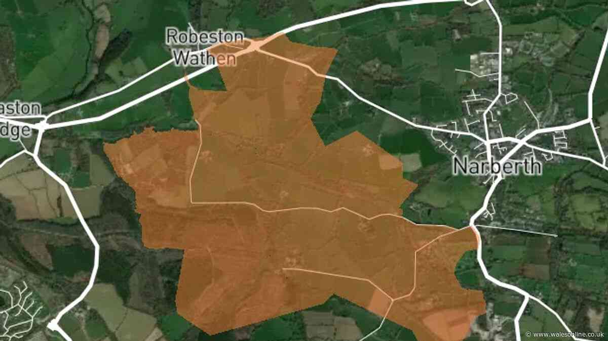 Whole Pembrokeshire village loses power as thunderstorms hit Wales