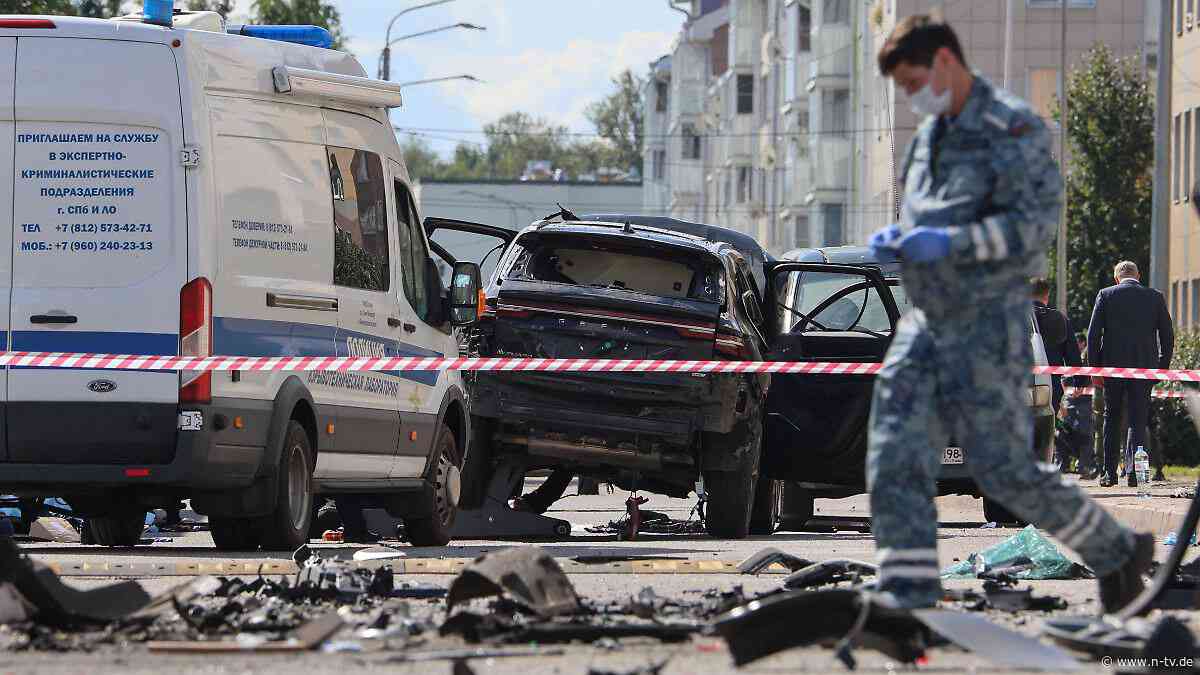 Explosion in St. Petersburg : Berichte: Russischer Offizier durch Autobombe getötet