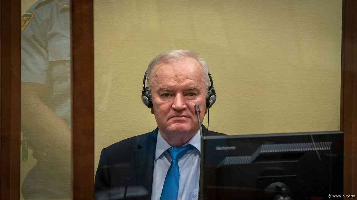 "Schlächter von Srebrenica": Bosnisch-serbischer Kriegsverbrecher Ratko Mladić ist tot