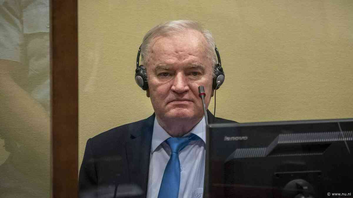 Voor genocide veroordeelde legerleider Ratko Mladic (84) overleden