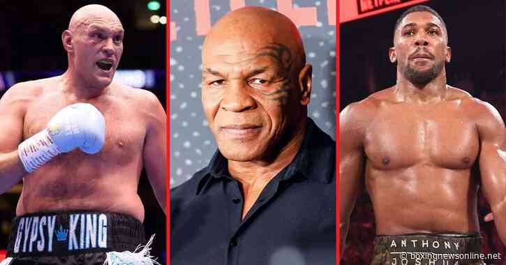 Mike Tyson makes it clear where Tyson Fury vs Anthony Joshua should take place: “They’ll sell it out”