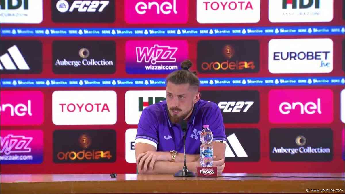 Conferenza stampa di Radu Dragusin dopo Roma - Fiorentina