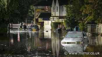 Cars stranded as 'apocalyptic' floods hit Birmingham – and more rain to come