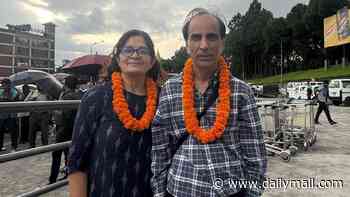 New York husband and wife among scores of Americans missing after monster Nepal tsunami that has killed hundreds, as stricken relative reveals why they SHOULDN'T have been in area