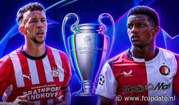 LIVE Loting: wie treffen PSV en Feyenoord in de Champions League?