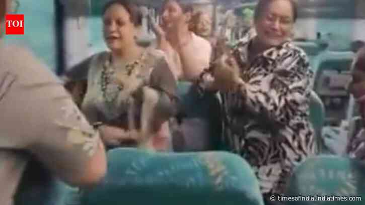 Watch: Train ‘mahila sangeet’ goes viral after railway staff asks women to stop singing