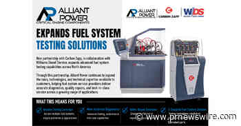 Alliant Power Expands Fuel System Testing Solutions Through New Partnership with Carbon Zapp