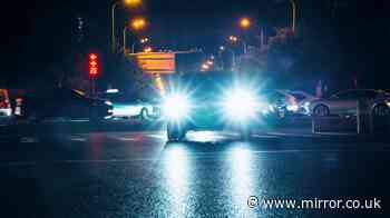 Dazzling headlight UK 2027 new rule update after BBC star death