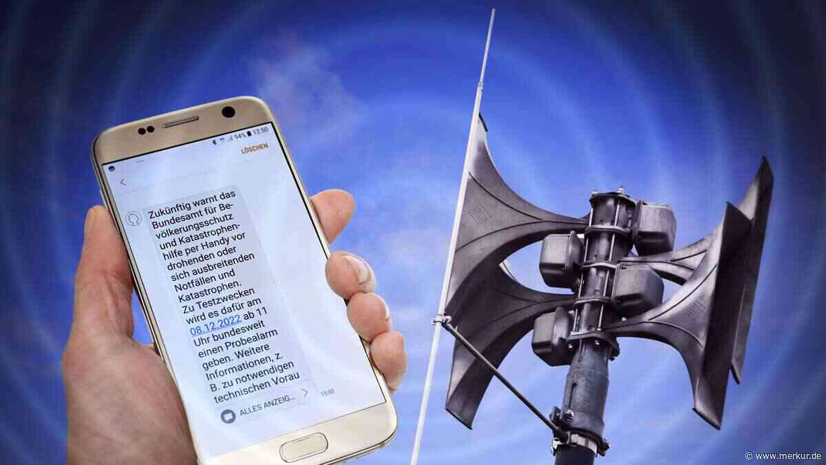 Bundesweiter Warntag: Handy-Alarm klingelt nicht – das sind mögliche Gründe
