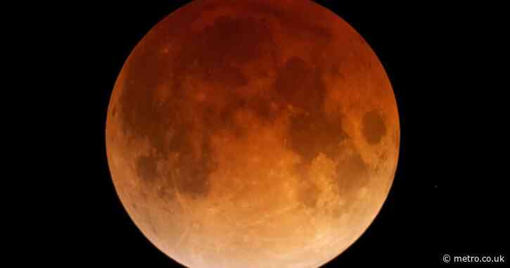Lunar eclipse coming to UK will turn moon dark red – and you won’t need glasses