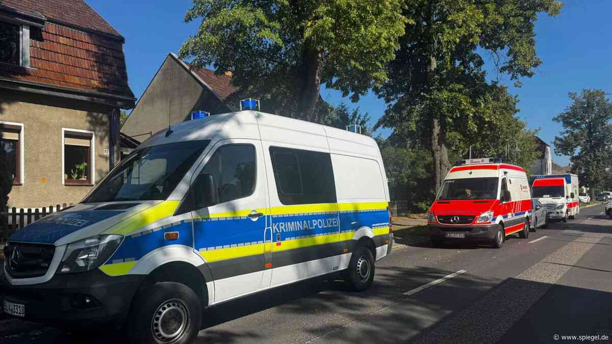 Gosen-Neu Zittau: Zwei Tote bei Gewalttat an Schule in Brandenburg