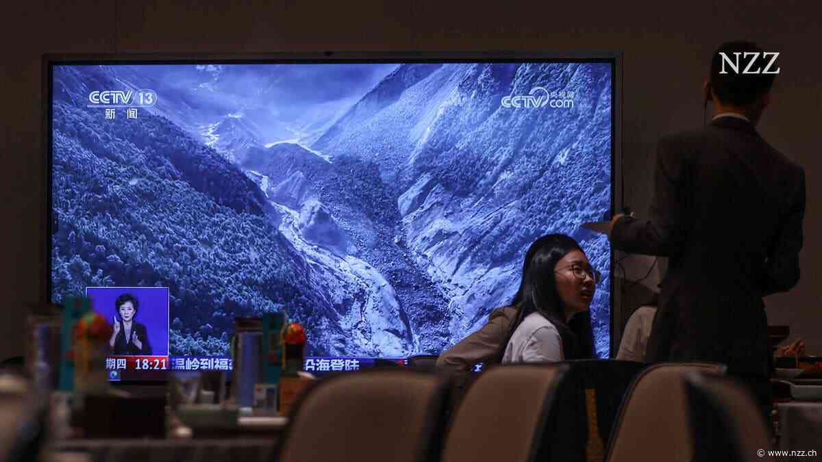 Die Sturzflut trifft Pekings strategischen Korridor durch den Himalaja