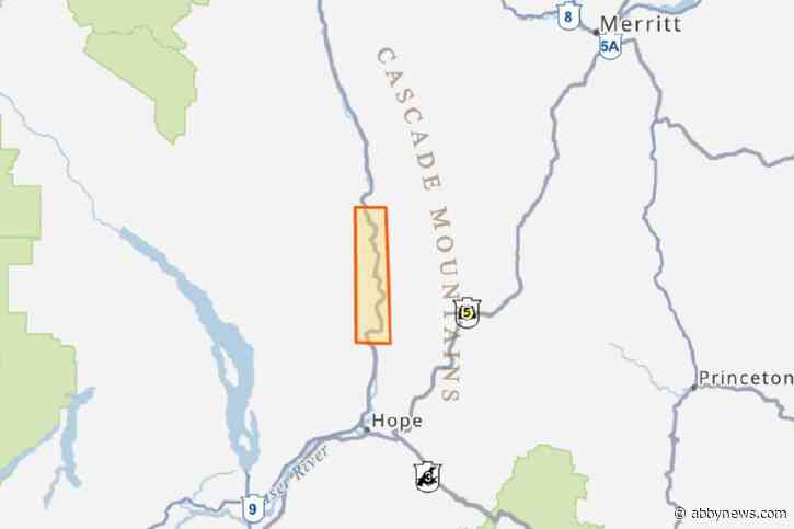 Stretch of Highway 1 through Fraser Canyon reopens to single-lane alternating traffic