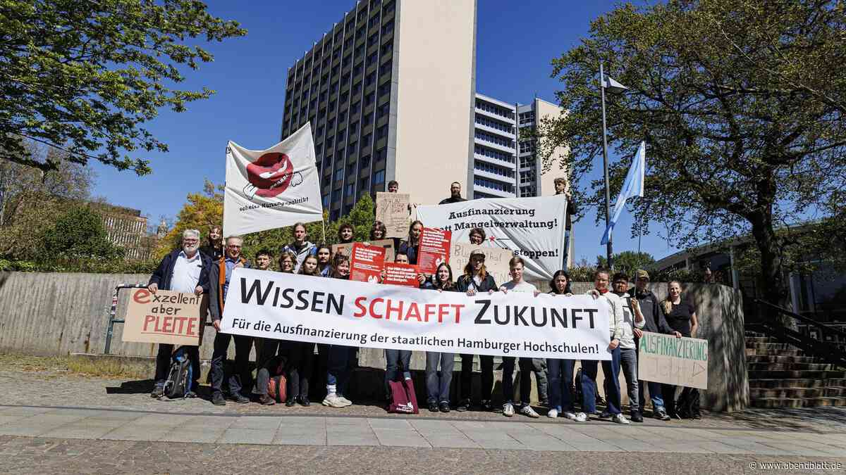 „Wissen schafft Zukunft“: Studierende protestieren gegen Sparkurs an Hochschulen