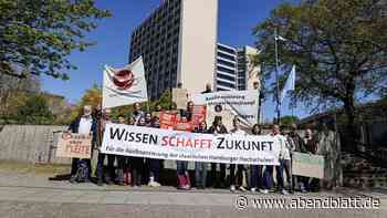 „Wissen schafft Zukunft“: Studierende protestieren gegen Sparkurs an Hochschulen