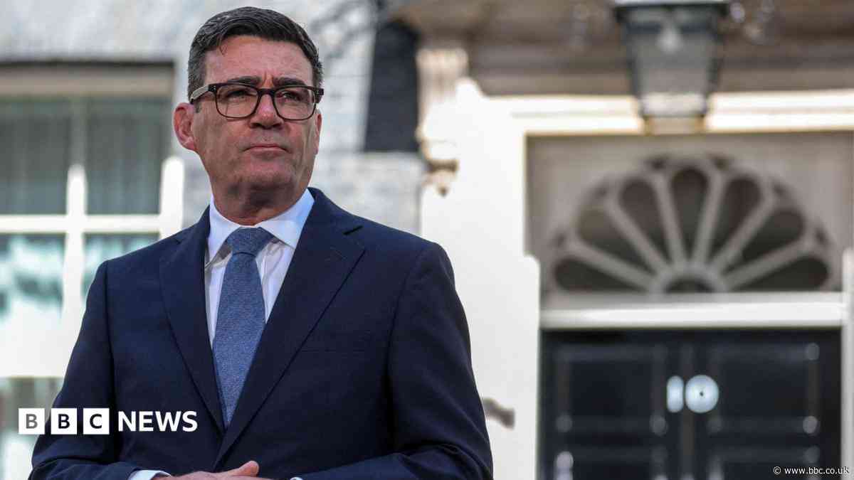 Andy Burnham arrives in NI for first visit as prime minister