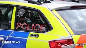 Two men charged after police patrol car rammed repeatedly