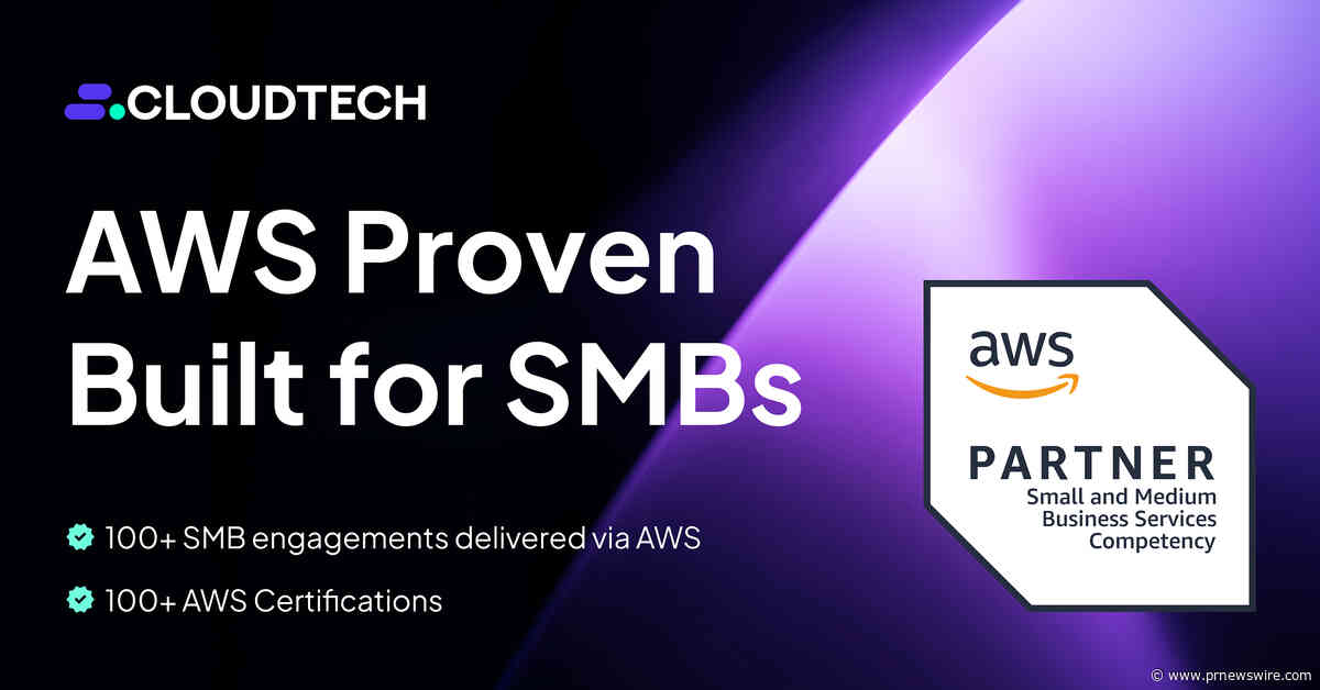 Cloudtech Achieves the AWS Small and Medium Business Competency