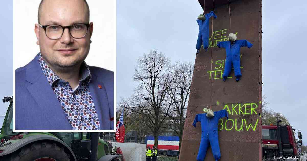 Statenlid voelt zich niet langer veilig in de politiek, actieboeren vieren zijn vertrek