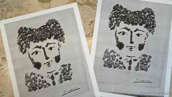 Rare signed Picasso print stolen from gallery turns up in vacant apartment years later