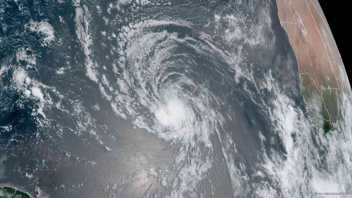 Tropical Storm Dolly forms in the Atlantic