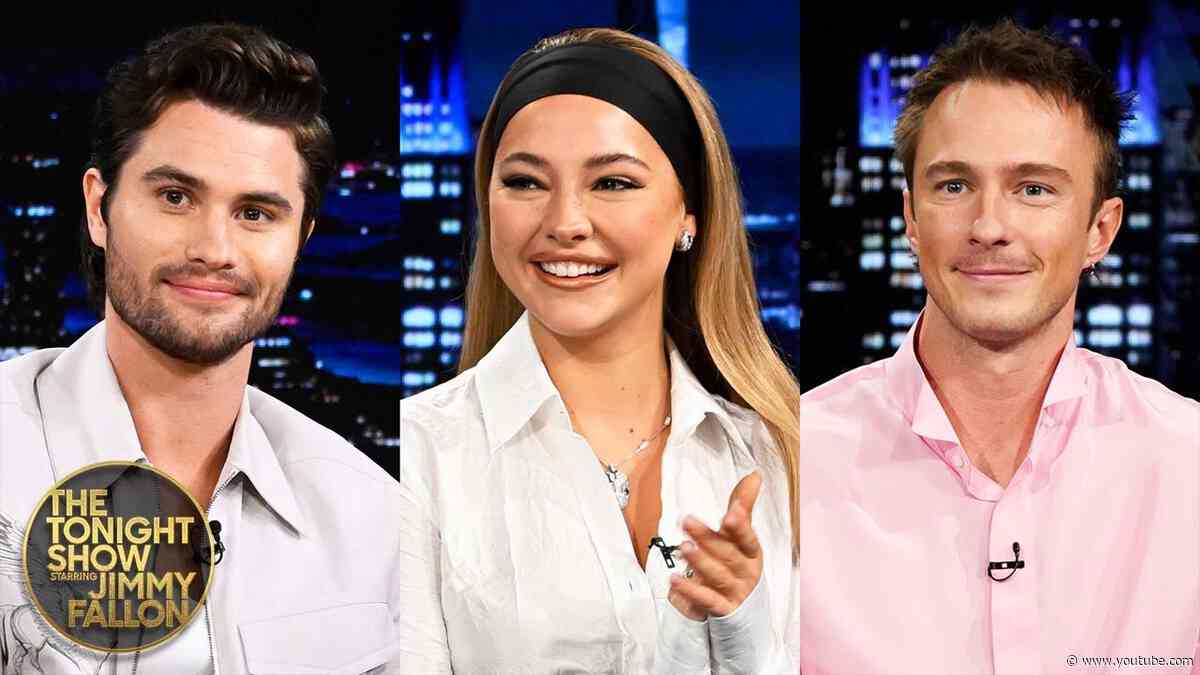 Outer Banks: Chase Stokes, Madelyn Cline, Drew Starkey | The Tonight Show Starring Jimmy Fallon