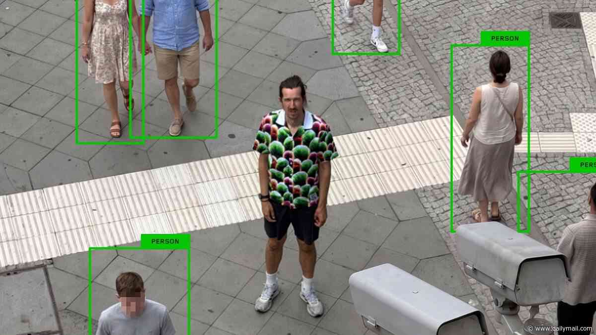 The shirt that hides you from AI cameras: 'Digital Camouflage' top confuses surveillance systems - but it's not exactly subtle