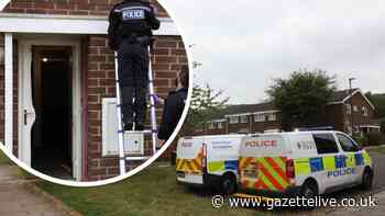 Armed police surround Eston house after man attacked with bladed weapon