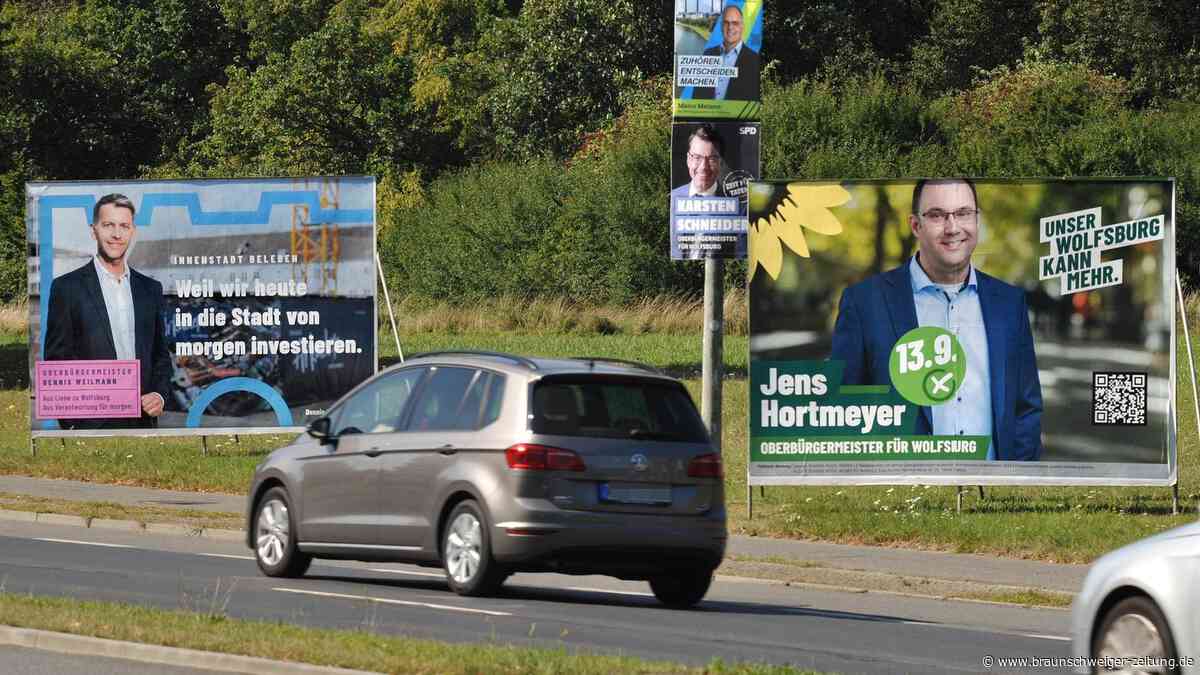 Wahlplakate ohne Logo: Warum Wolfsburger OB-Kandidaten nicht mit Partei werben