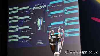 Champions League draw LIVE: Arsenal, Man City, Man United, Aston Villa and Liverpool find out fate