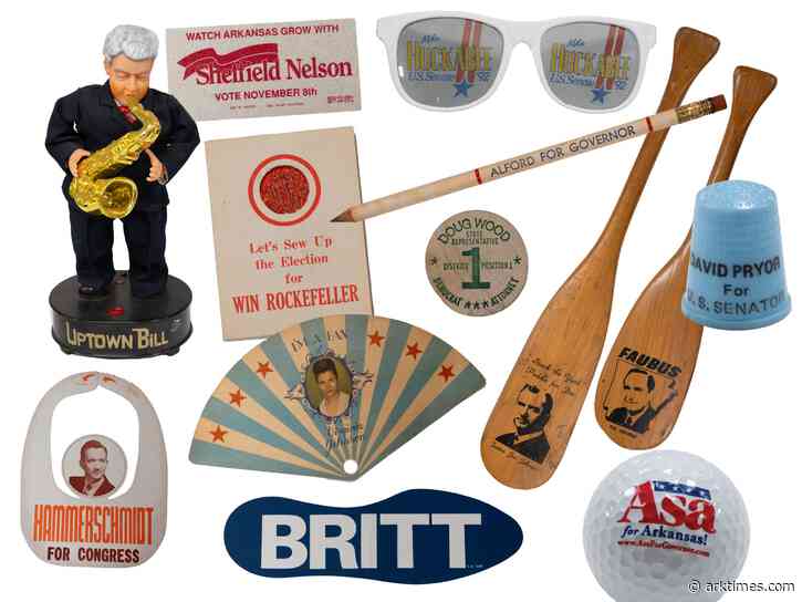 Hot-button issues: A tour through election memorabilia from Arkansas campaigns of yore