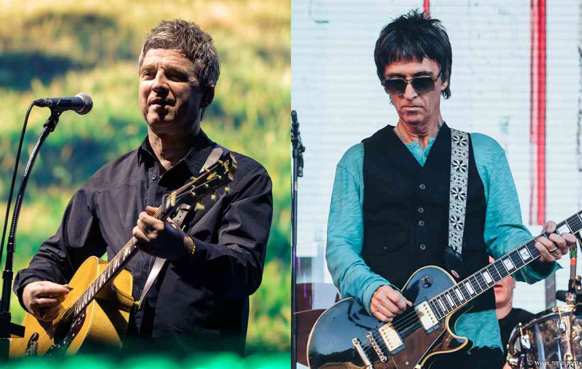 Noel Gallagher is currently “writing songs for fun”, says Johnny Marr