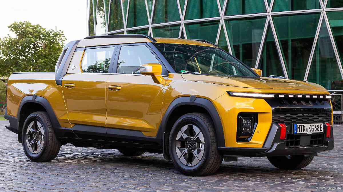 Günstiger Geheimtipp: KGM Musso EV - ein E-Laster für wenig Zaster 
