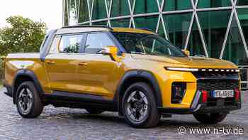 Günstiger Geheimtipp: KGM Musso EV - ein E-Laster für wenig Zaster 