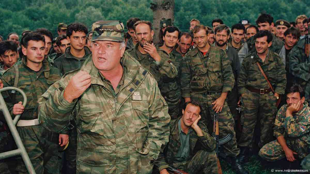 Ratko Mladic pleegde als 'slager van Bosni&euml;'  genocide in Srebrenica
