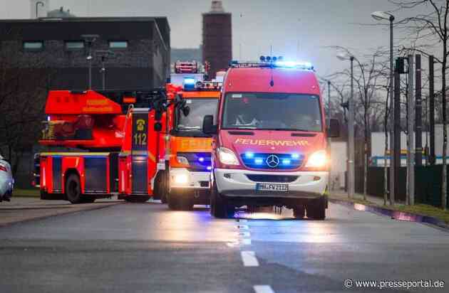 FW-MH: Brand eines Wäschetrockners im 2.OG im Stadtteil Heißen
