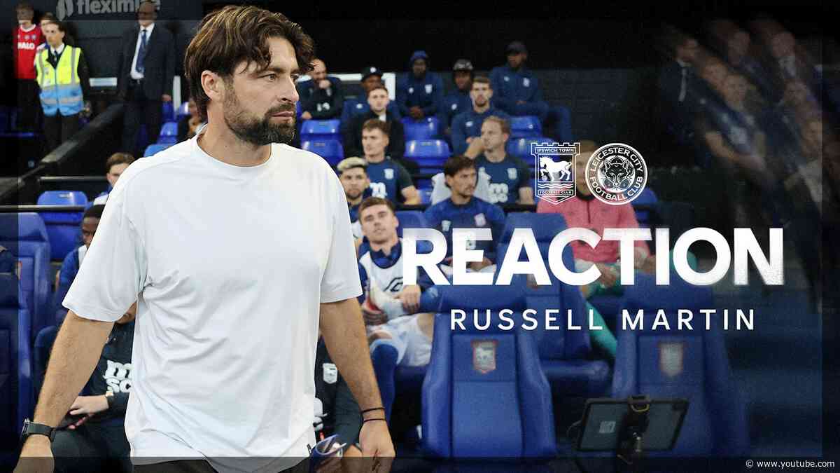 'Disappointed To Lose' | Martin Reacts After Carabao Cup Exit