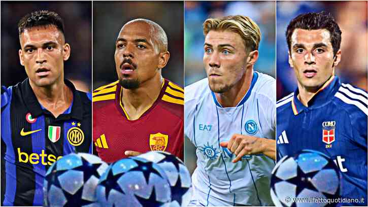 Sorteggio Champions in diretta: Real e Liverpool per l’Inter, la Roma contro Mou e Psg. Per il Napoli City e Arsenal. Il Como sfiderà il Barcellona