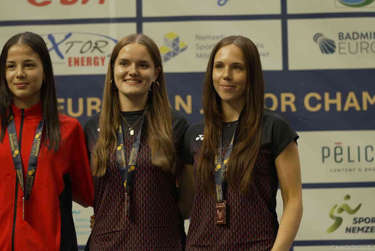 U19-EM: Bronze für Iffland/Hermel im Damendoppel