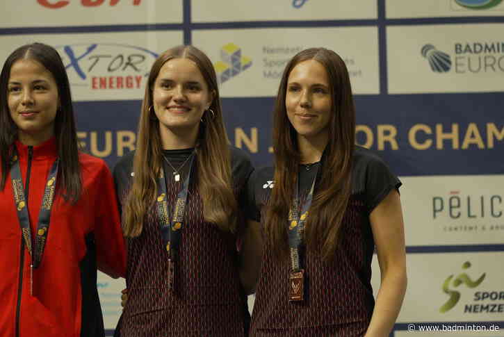 U19-EM: Bronze für Iffland/Hermel im Damendoppel