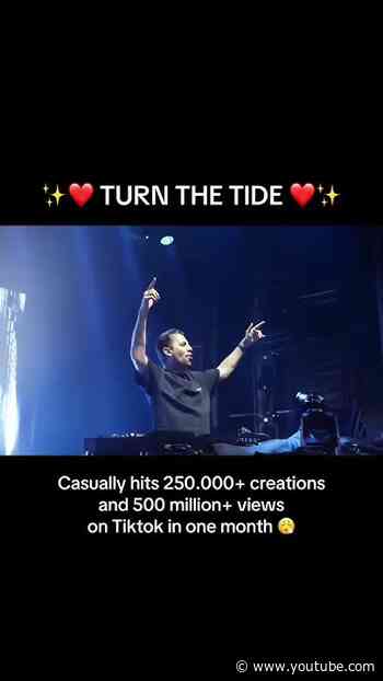 And still hits harder every time we hear it 🎶🔥 #dimitrivegas #electronicmusic #turnthetide