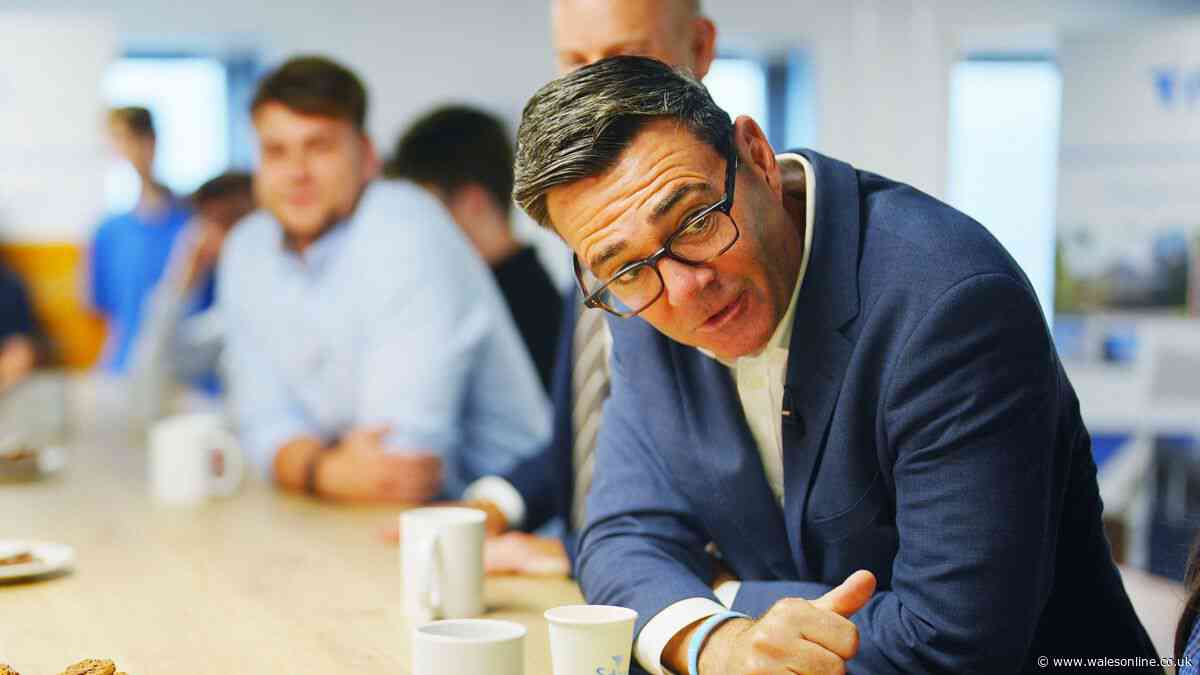 Five important things we learned from Andy Burnham's visit to Wales