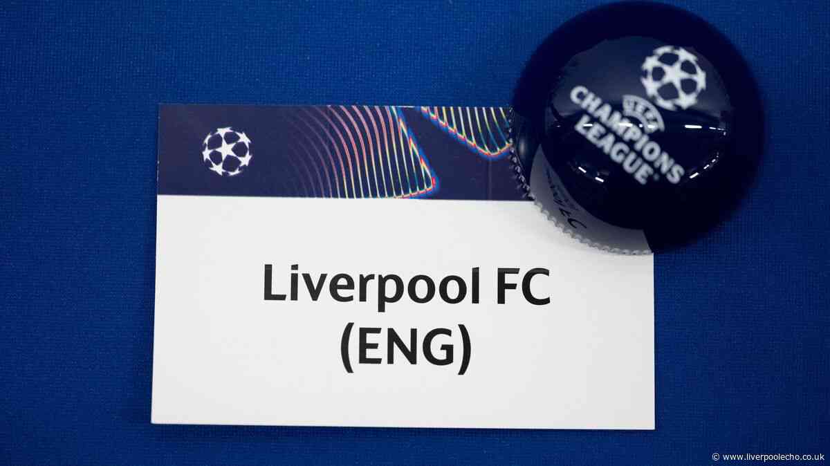 Liverpool Champions League opponents as two rematches confirmed