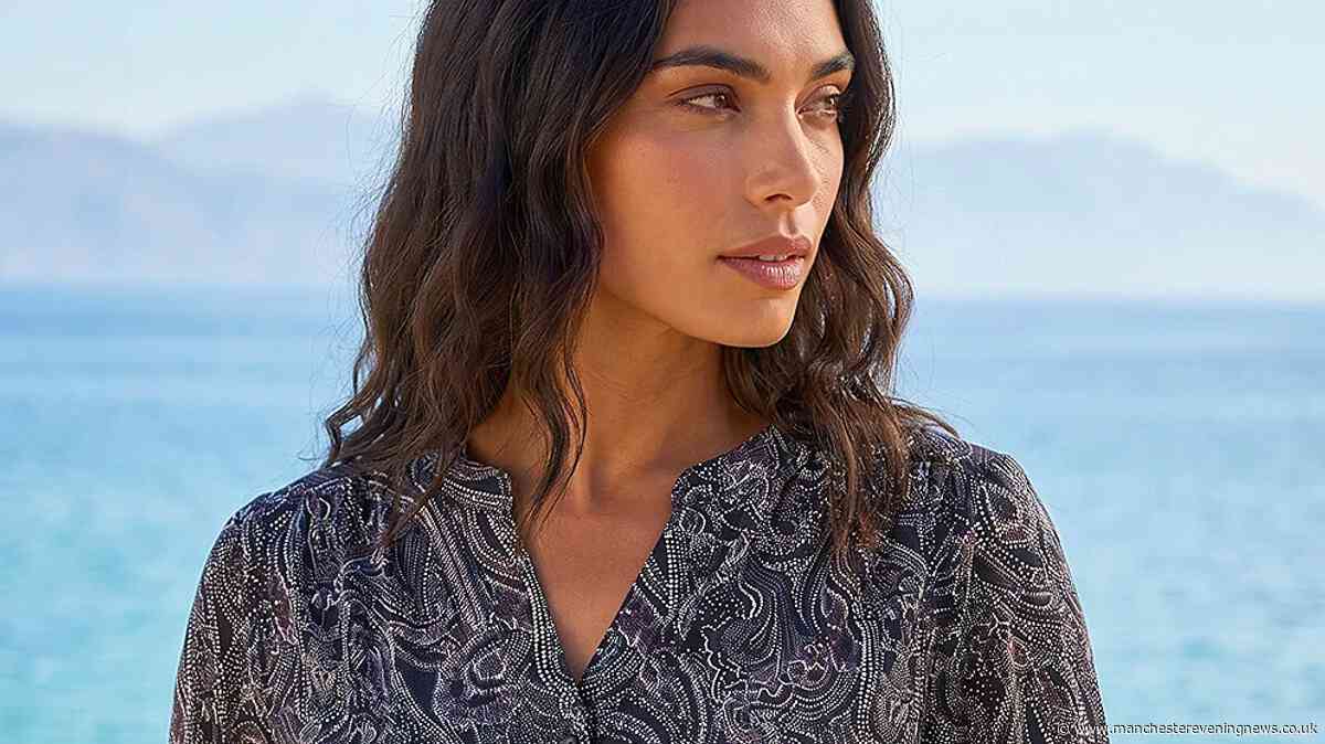 I found a £28 autumn top at Roman that's 'flattering for my apple shape'