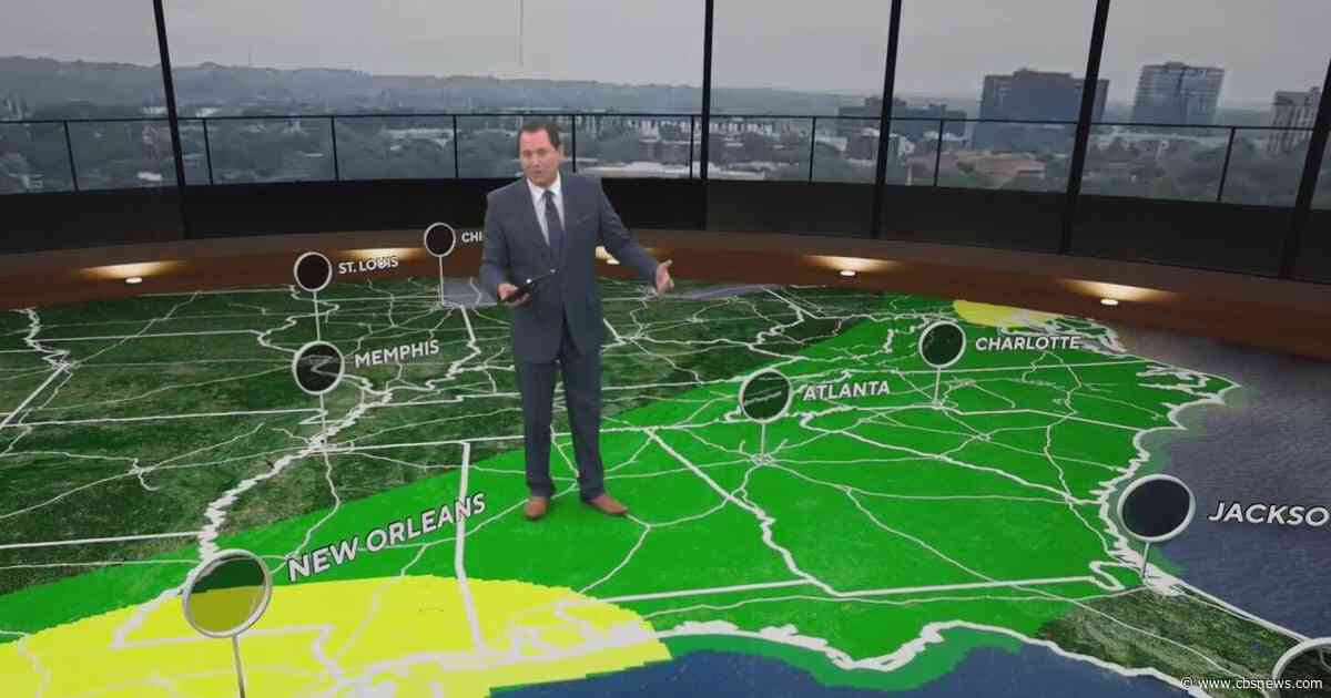 Rain sticking around, bringing flood and severe weather risks to Georgia