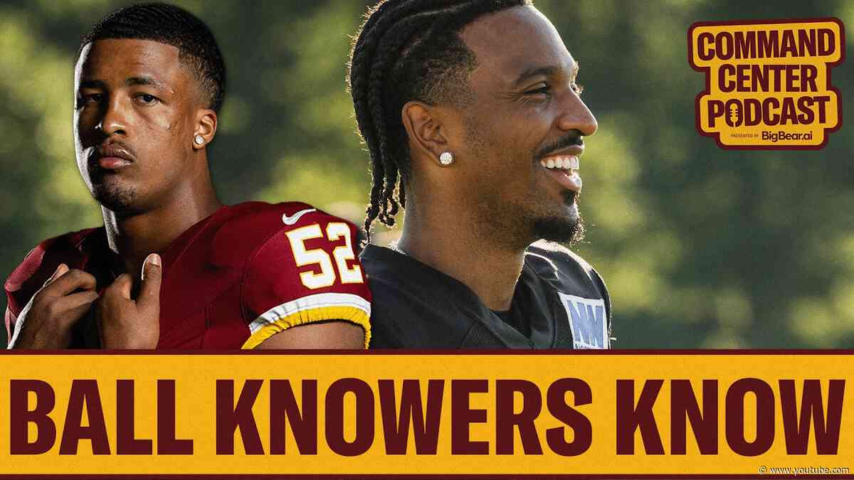 A Sonny Styles Deep Dive With NFL Pros + Taking It To The Ravens | Podcast | Washington Commanders