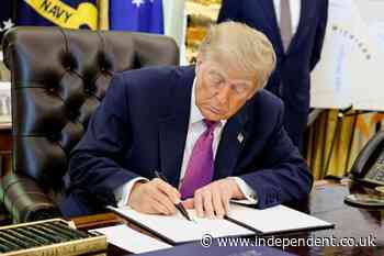 Trump signs order to rename Lake Ontario into ‘Lake America’ as his fight with Canada spirals