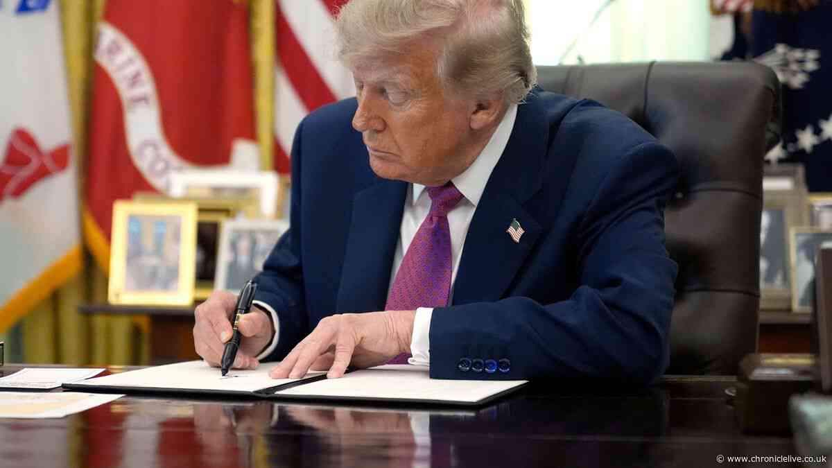 Trump signs order to rename Lake Ontario to ‘Lake America’ amid trade war with Canada