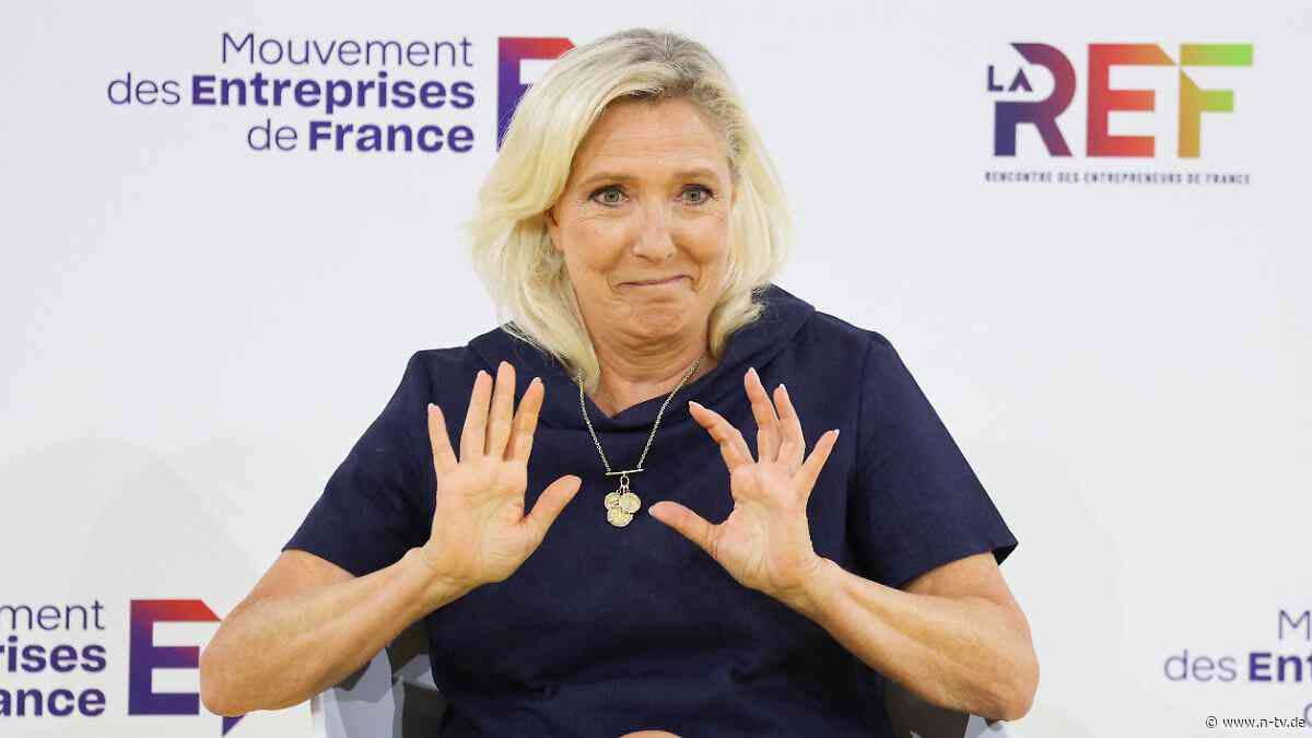 Fünf statt acht Milliarden Euro?: Le Pen will bei Wahlsieg französischen EU-Beitrag kürzen